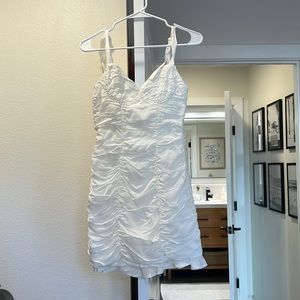 White xs bustier dress astr the label